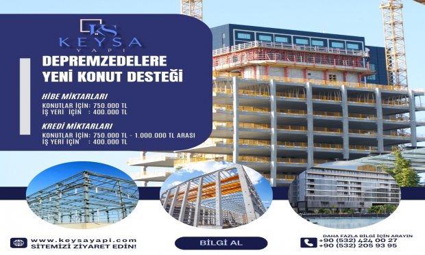 YERİNDE DÖNÜŞÜM İLE GÜVENLİ VE MODERN YAŞAM ALANLARI!